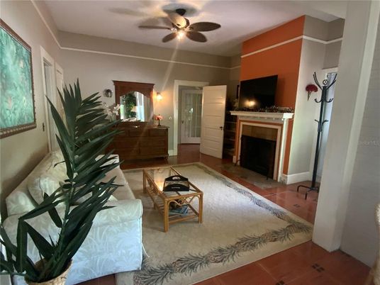 Fireplace, Interior, Living room, Wood Texture Flooring