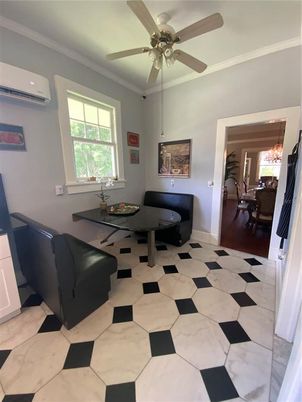 Dining room, Interior, Marble