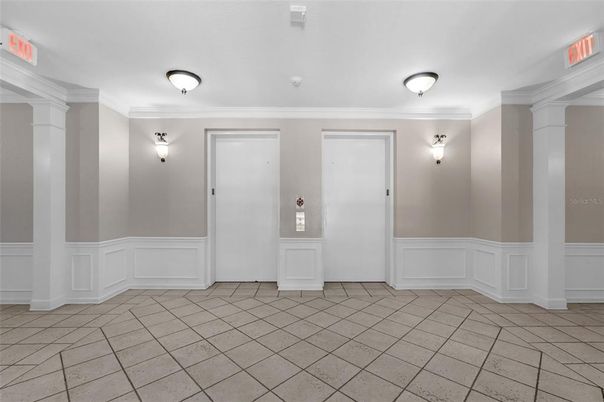 Elevator, Empty room, Interior