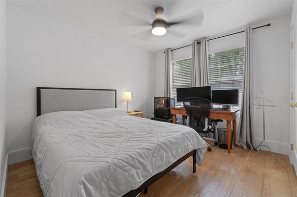 Bedroom, Home Office, Interior, Wood Texture Flooring