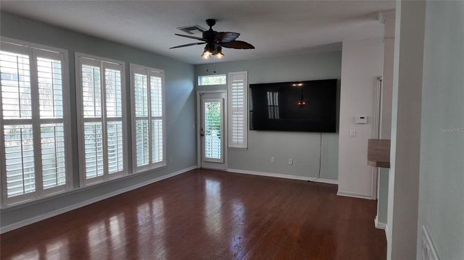 Empty room, Interior, Wood Texture Flooring