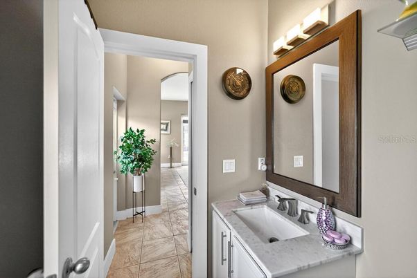 Bathroom, Dual Sink Vanities, Interior, Marble