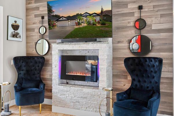 Exterior, Fireplace, Interior, Wooden Walls