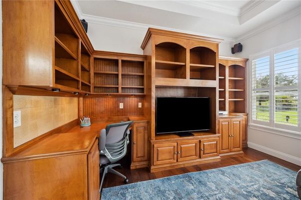 Home Office, Interior, Wood Texture Flooring