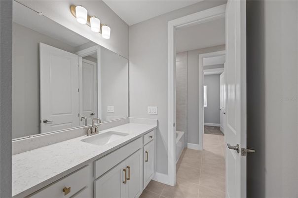 Bathroom, Dual Sink Vanities, Interior