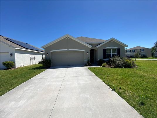 Attached, Backyard, Exterior, Facade, Solar Panels, Ranch