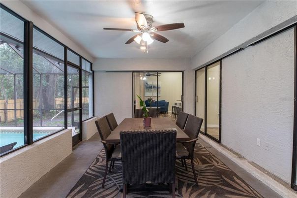 Dining room, Interior, Sun Room