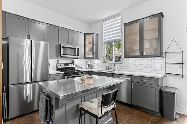 Interior, Kitchen, Stainless Steel Appliances