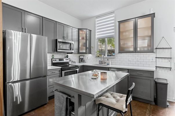 Interior, Kitchen, Stainless Steel Appliances