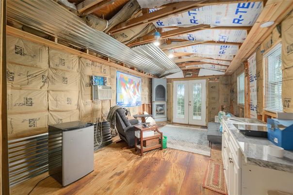 Interior, Living room, Wooden Beams, Wood Texture Flooring