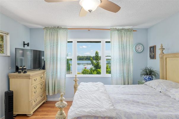 Bedroom, Interior, Water, Wood Texture Flooring