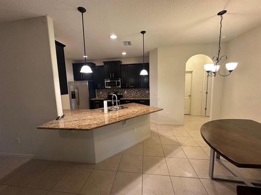 Interior, Kitchen, Pendant Lights, Recessed Lighting