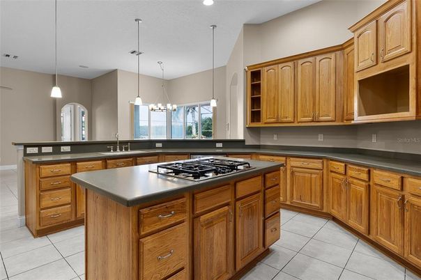 Interior, Kitchen, Pendant Lights, Recessed Lighting