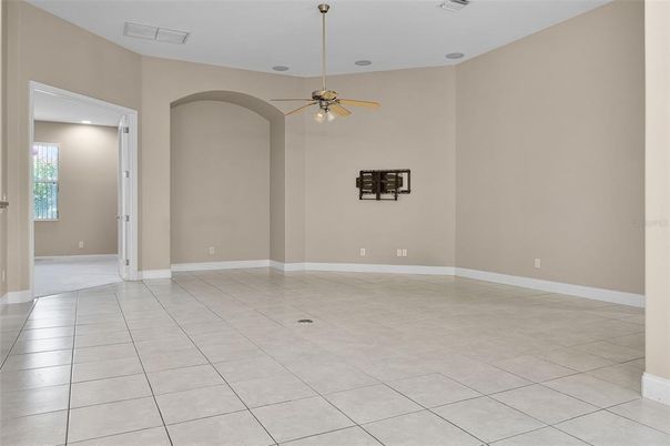 Empty room, Interior