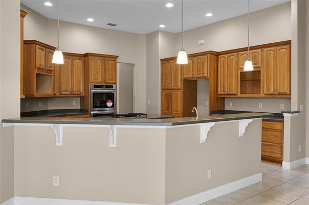 Interior, Kitchen, Pendant Lights, Recessed Lighting