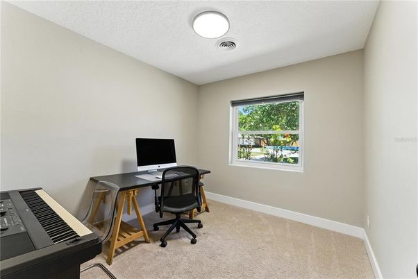 Home Office, Interior, Piano