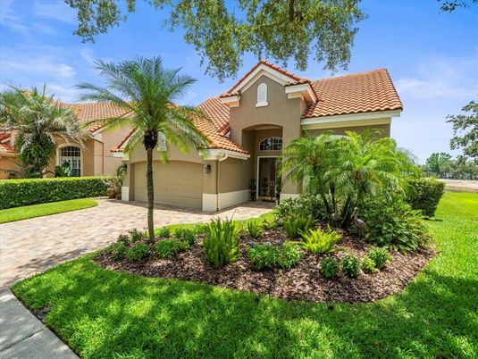 Attached, Backyard, Exterior, Facade, Mediterranean