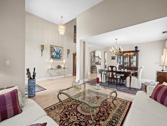 Chandelier, Dining room, Interior, Living room, Wood Texture Flooring