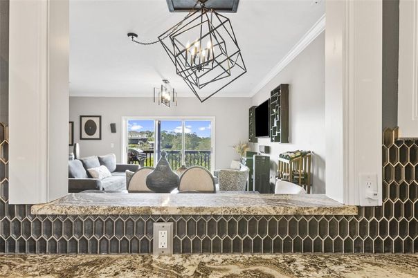 Dining room, Interior, Living room, Pendant Lights