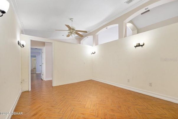 Empty room, Interior, Wood Texture Flooring