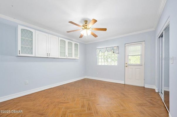 Empty room, Interior, Wood Texture Flooring