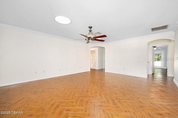 Empty room, Interior, Wood Texture Flooring