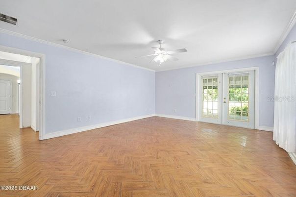 Empty room, Interior, Wood Texture Flooring