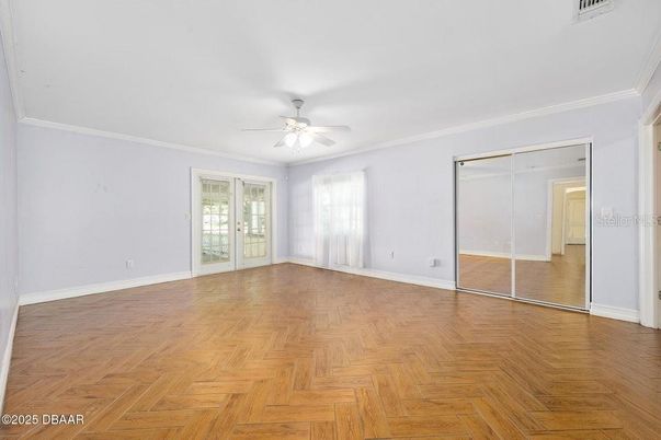 Empty room, Interior, Wood Texture Flooring