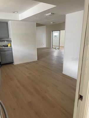 Empty room, Interior, Kitchen, Wood Texture Flooring