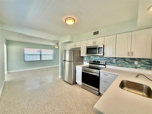 Interior, Kitchen, Stainless Steel Appliances