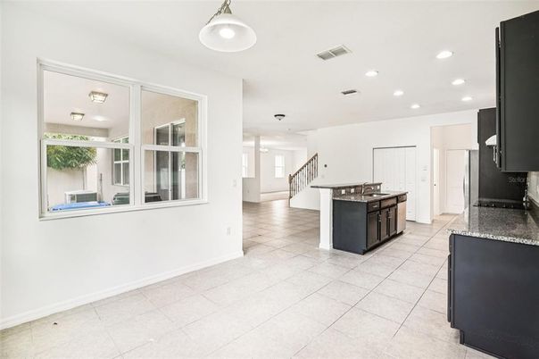 Interior, Kitchen, Pendant Lights, Recessed Lighting