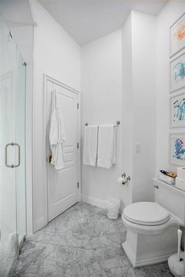 Bathroom, Glass Shower, Interior, Marble