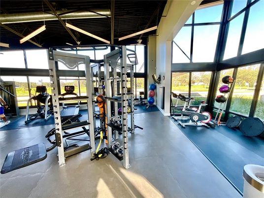 Fitness Equipment, Gym, Interior