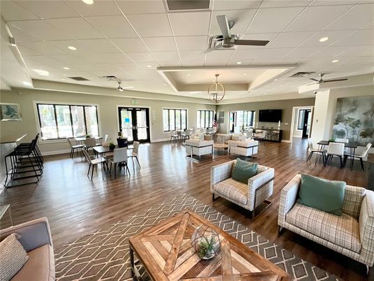 Dining room, Interior, Living room, Recessed Lighting, Wood Texture Flooring