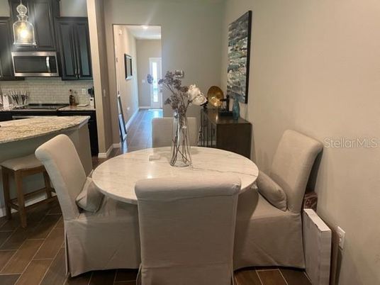 Dining room, Interior, Kitchen, Wood Texture Flooring