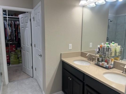 Bathroom, Dual Sink Vanities, Interior, Walk-in Closets