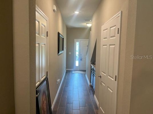 Interior, Recessed Lighting, Wood Texture Flooring