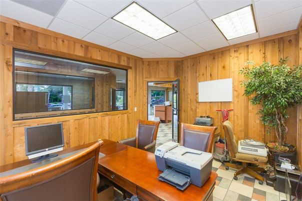 Home Office, Interior, Wooden Walls