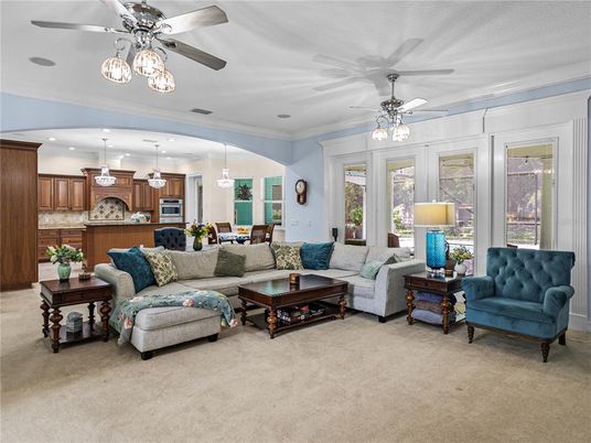 Dining room, Interior, Kitchen, Living room, Pendant Lights, Recessed Lighting