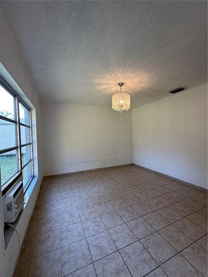 Chandelier, Empty room, Interior