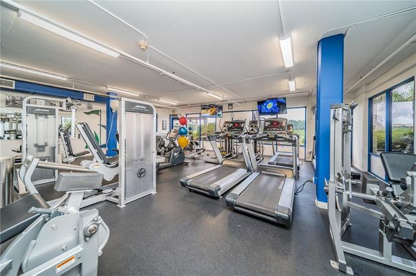 Fitness Equipment, Gym, Interior