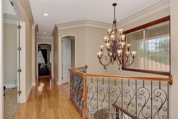 Chandelier, Interior, Recessed Lighting, Wood Texture Flooring