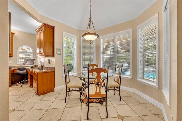Dining room, Interior, Pendant Lights