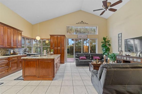 Interior, Kitchen, Living room, Pendant Lights