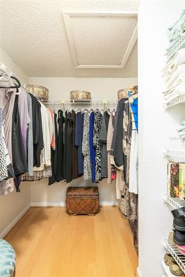 Interior, Walk-in Closets, Wood Texture Flooring