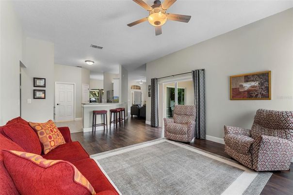 Interior, Kitchen, Living room, Wood Texture Flooring