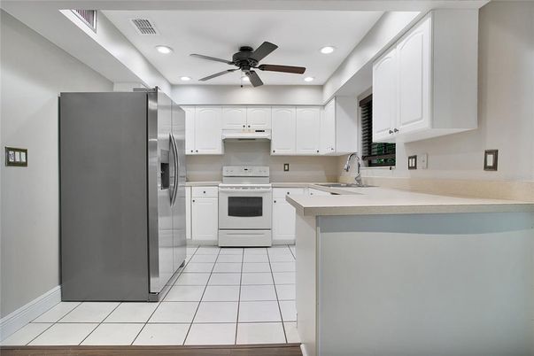 Interior, Kitchen, Recessed Lighting, Stainless Steel Appliances