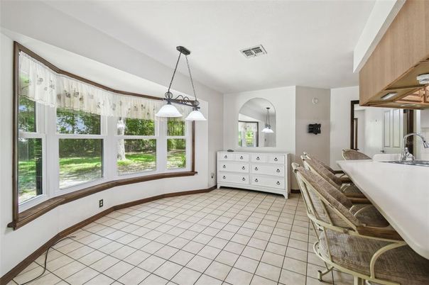 Dining room, Interior, Pendant Lights