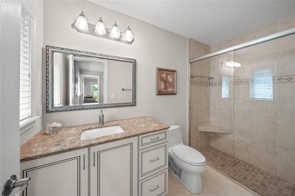 Bathroom, Glass Shower, Interior