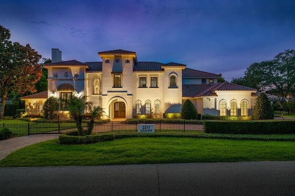 Backyard, Exterior, Facade, Mediterranean